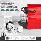 Капсулы для кофе Nespresso iCafilas, многоразовые капсулы для кофе Nespress, многоразовый фильтр для итальянского кофе