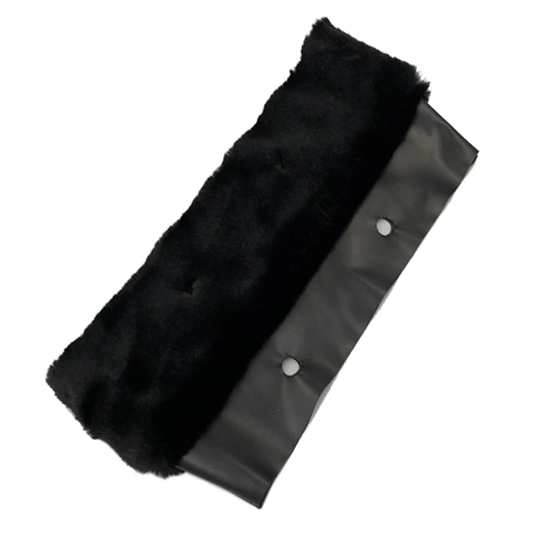 Solid Classic big Plush Trim Thermal Decoration Fur Fit for Obag Women's handbag Bag |