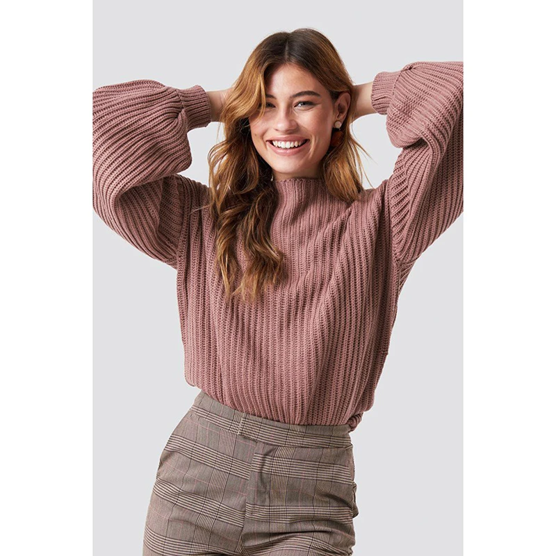 HYH HAOYIHUI Новое поступление французский минимализм ленивый осень-зима невысокая