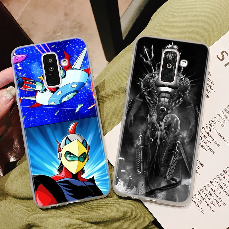 Мягкий силиконовый чехол для телефона UFO Robot Grendizer Samsung Galaxy A9 A8 A7 A6 A5 A3 Plus Star 2018 2017 2016