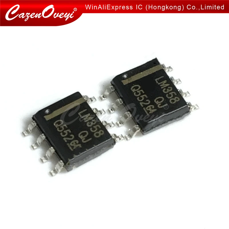 10 шт./лот LM358DR SOP8 LM358 SOP LM358DT SOP-8 SMD LM358DR2G новые и оригинальные строительные платы