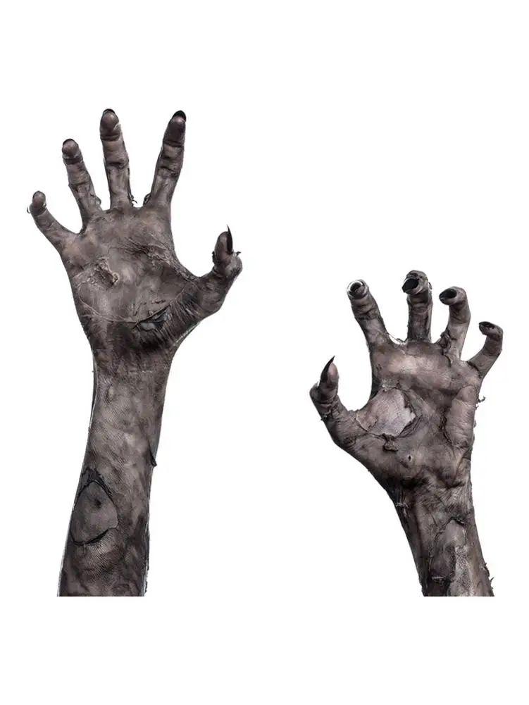 3D наклейка на стене Хэллоуин украшения призрак руки ужасов наклейки съемные