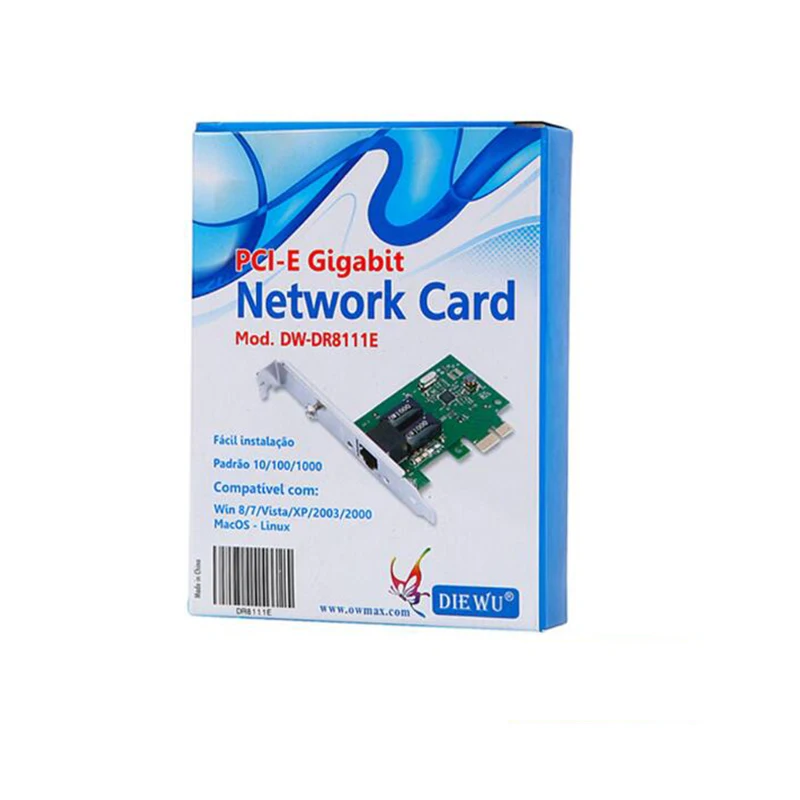 Mini PCI-E Gigabit Ethernet   RTL8111E 10/100 /