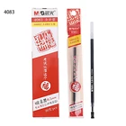 Ручка гелевая офисная M  G 4083, 2040 шт., 0,5 мм, с черным стержнем из нержавеющей стали, с наконечником из карбида вольфрама, длина стержня 130 мм