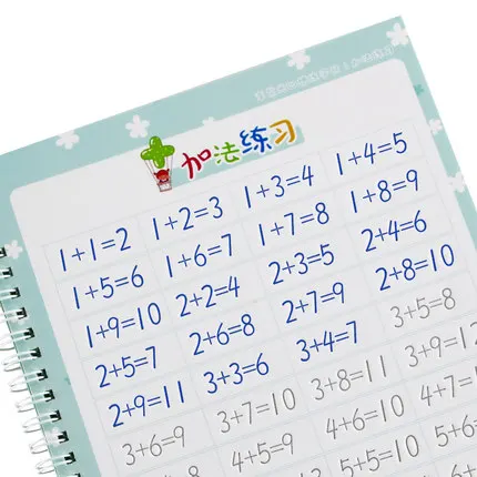 

Kindergarten Preschool Digital Number Calligraphy Copybook For Kids Children Early Education Exercises Practice Book libros