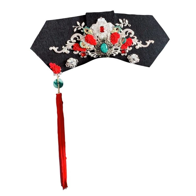 Шляпа китайской древней династии Цин шляпа принцессы головной убор в стиле