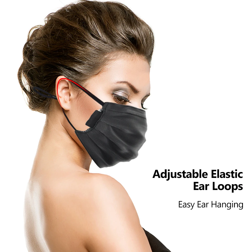 Светодиодная мигающая маска красочные волокна светильник s LED уход за кожей лица