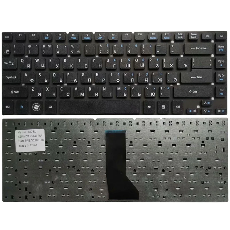 

Russian RU keyboard For Acer Aspire V3-431 V3-471 V3-471PG V3-471G V3-472 V3-472G V3-472P V3-472PG V121602AS2 E1-410 E1-410G