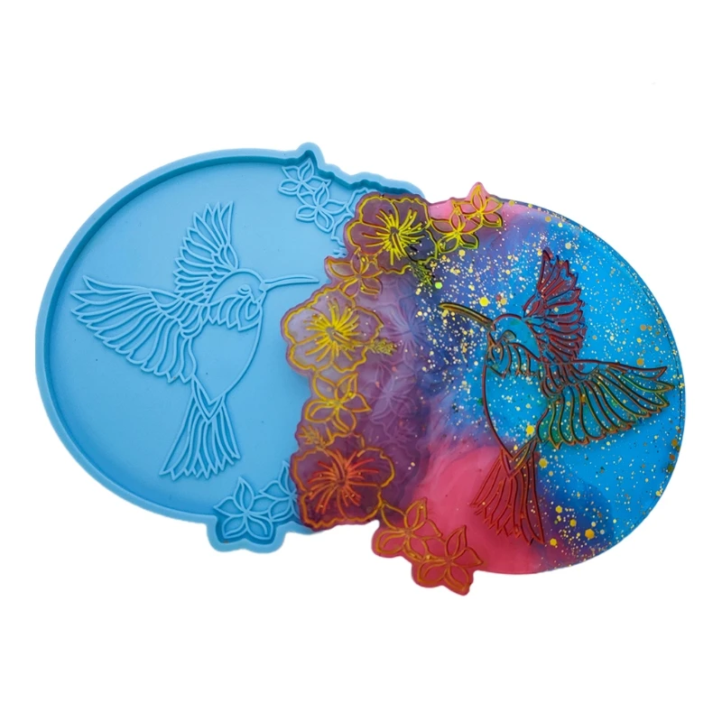 Y55C подставка для Колибри искусственная чашки рукоделия украшения дома литые