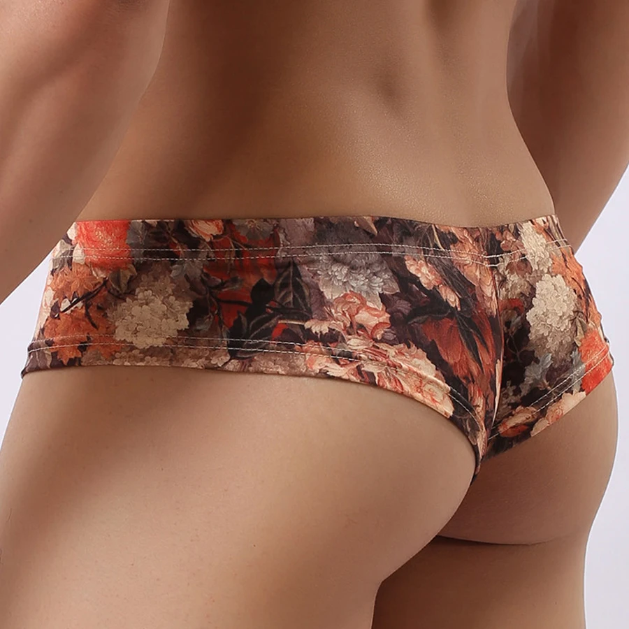 Нижнее белье для мужчин нижнее трусы сна синий цвет ночное микроволокно