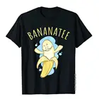 Забавная Хлопковая мужская футболка Bananatee с изображением банана, дугун, каламбура, фруктов, топы и футболки на заказ, дизайнерские европейские футболки