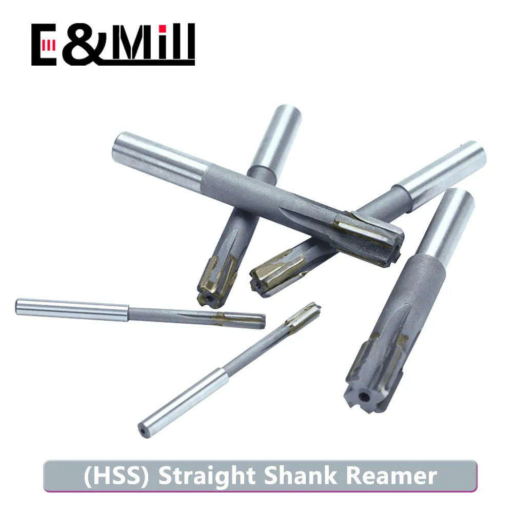 

Reamers for high-speed steel inlaid with cemented carbide straight shank and tapered shank tungsten steel reamer 6 13 16 20mm