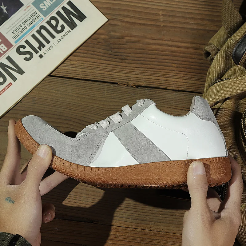 Мужская повседневная обувь винтажная Немецкая для тренировок мужская