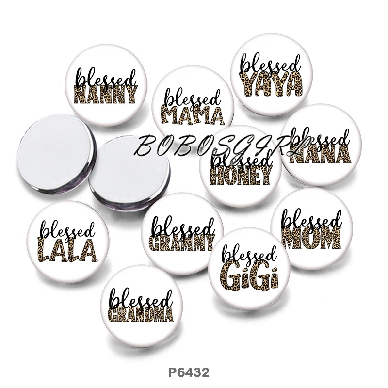 

Круглые стеклянные кабошоны с плоской задней поверхностью, 12/18/20/25/30 мм, P6450