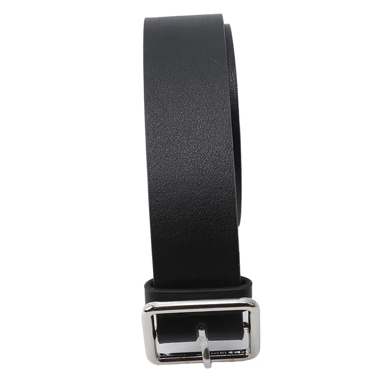 

2021 New Designer Black Wide Leather Belt Waistband Female Vintage Square Pin Buckle Waist Belts For Women Dresses