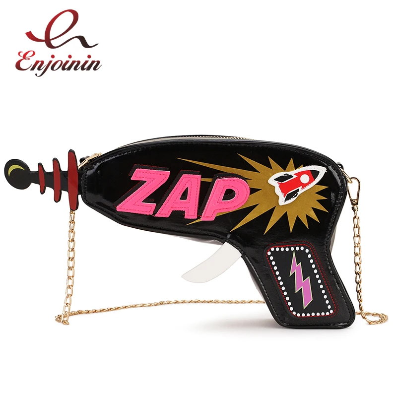Забавный Повседневный клатч в стиле лазерного оружия для молодых девушек модная