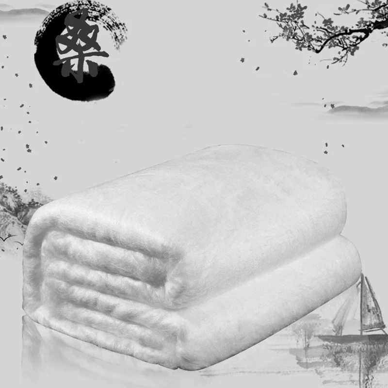 Китайский 100% натуральное шелковое одеяло Core Ручной стеганое из шелка King Queen Twin