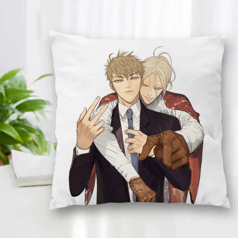 

High Quality Custom Anime 19 Days One Day Square Pillowcase Zippered Bedroom Home Pillow Cover Case 20X20cm 35X35cm 40x40cm