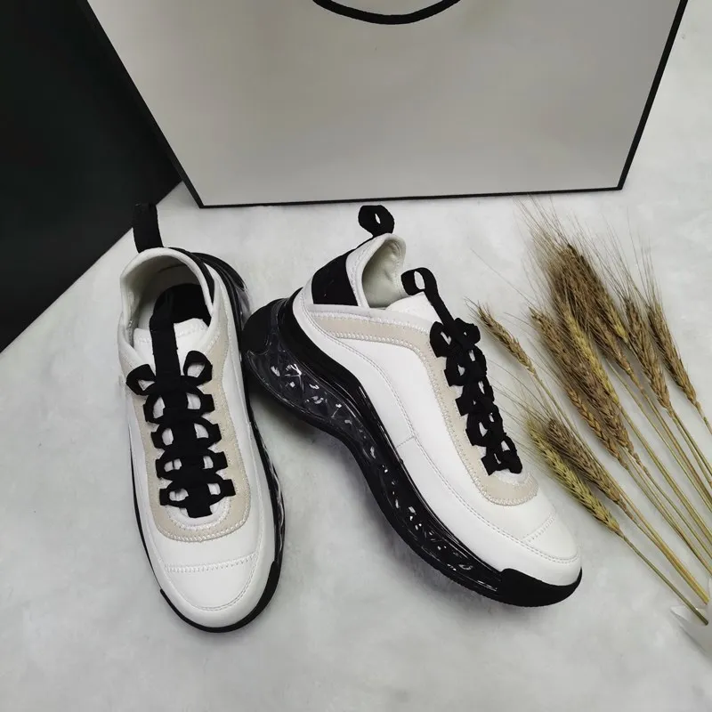 

Sneakers for women 2020 new casual lightweight high platform web celebrity INS fashion skinny daddy shoes for women small white