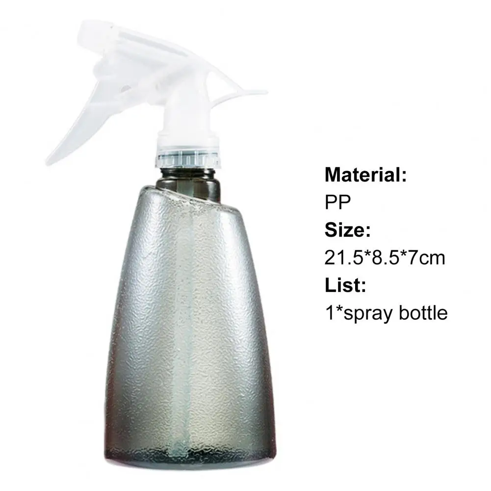 

500ml Garden Watering Bottle Visual Mist Nozzle PP Water-saving Hairdressing Watering Pot Air Pressure Type Plants Watering Can