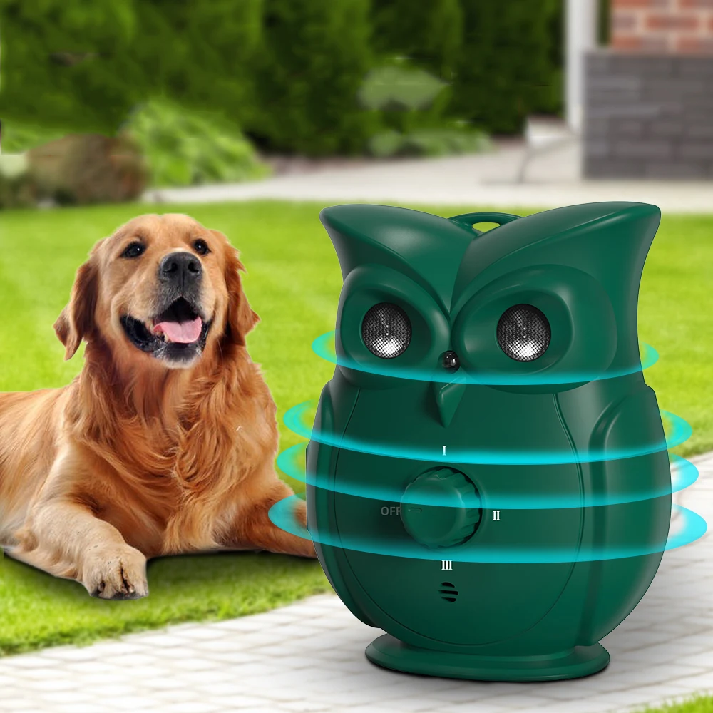 

Ultrasonic Dog Bark Stopper Waterproof Anti Barking Deterrent Devices Safe Not Hurt Ear Indoor Outdoor Dog Bark Control Supplies
