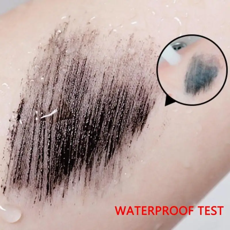 4D шелковые ресницы толстая Удлиняющая Тушь для ресниц длинные черные