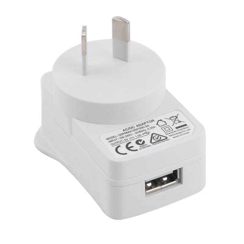 EU/UE/US/AU/вилка стандарта Великобритании для USB зарядное устройство quick charge 5V 1A для фары фара фонарик подсветка-фонарь зарядное устройство лампы