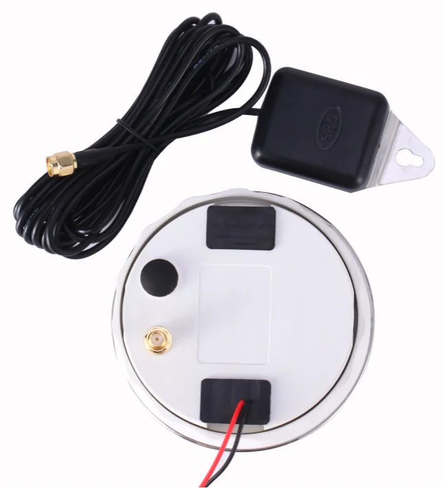 Новый 85 мм GPS Скорость ometer датчик с антенна 30/60/120/200 км/ч Нержавеющая сталь