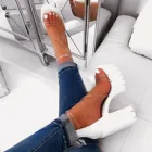 Туфли женские JAYCOSIN, повседневные сандалии на молнии, прочные летние туфли для женщин, каблук, 2021