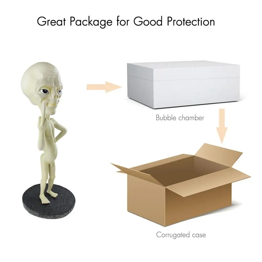 21 &quotчужой Скульптура фигурка садовая статуя внутренний открытый декор светится