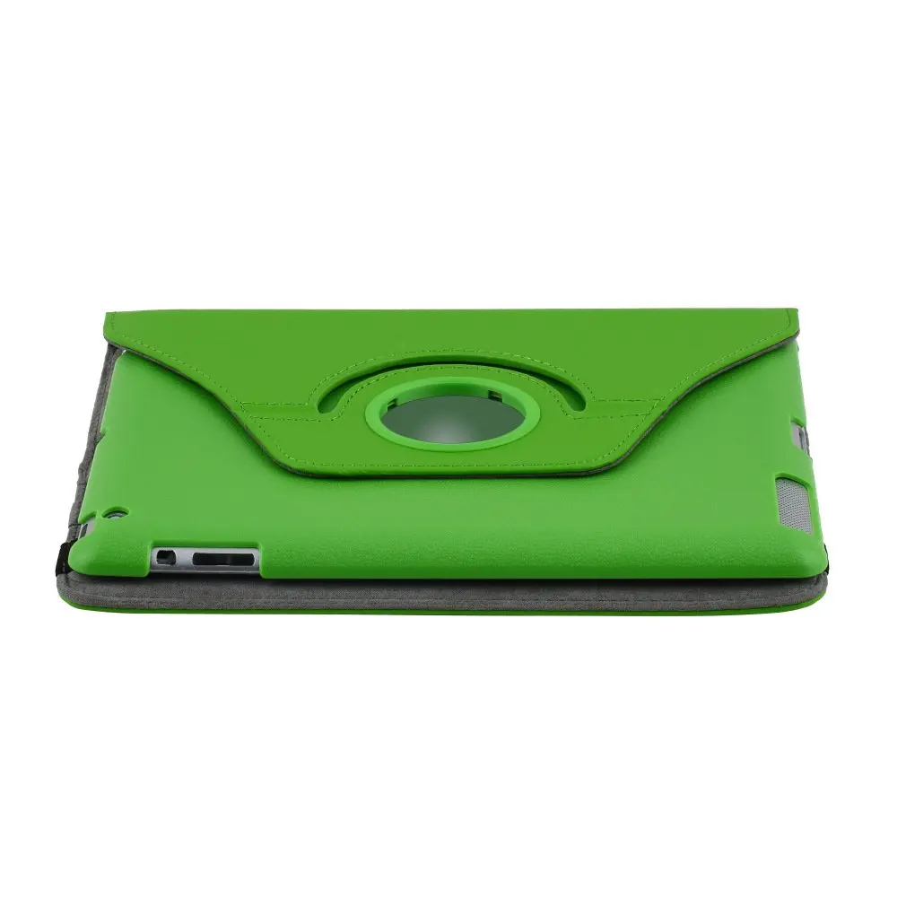 

360 Rotatable PU Leather Case Cover 11colors For iPad 2/3/4 durable covers