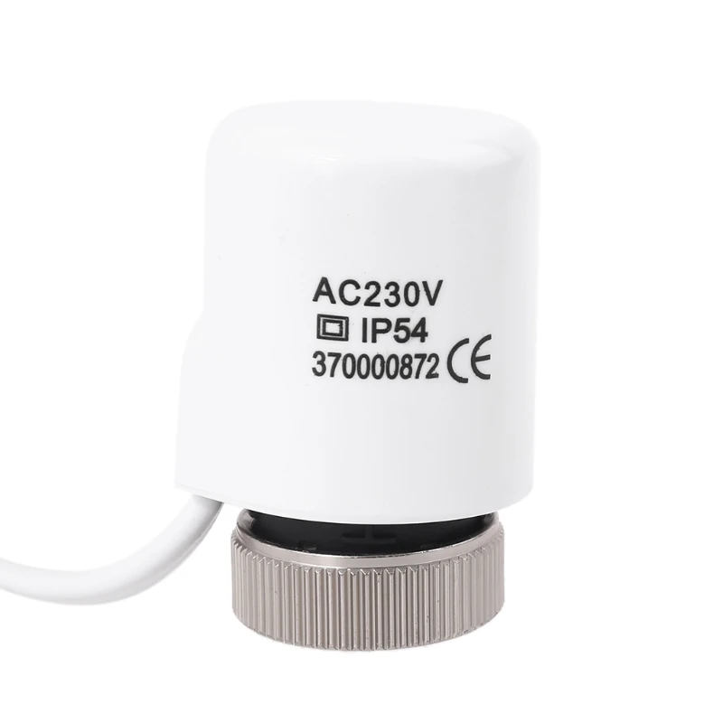 

Electric Thermal Actuator AC 230V Normally Closed NC M30*1.5mm for TRV Thermostatic Radiator -Valve Underfloor Heating Wholesale