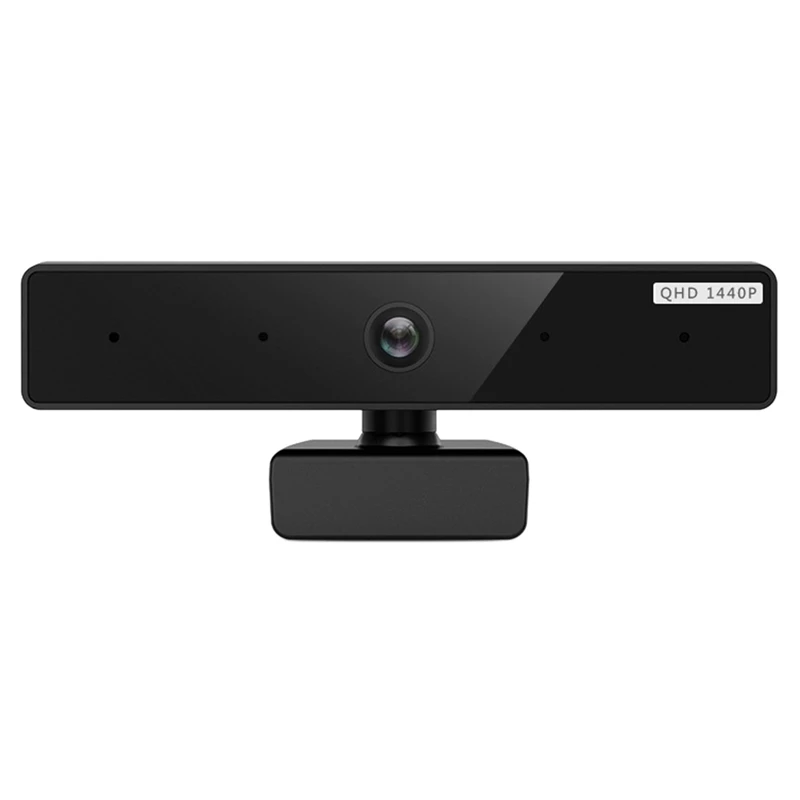 

2K Hd Usb Dual Microphone Live Electronic Zoom Suitable Webcam 5 Million Usb Computer Camera for Pc Usb Plug and Play