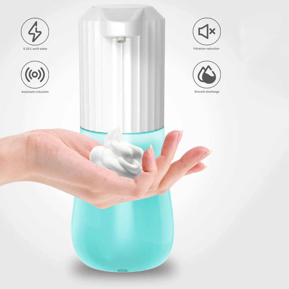 

600ml Liquid Soap Dispensers Automatic Intelligent Touchless Sensor Induction Hand Washer ABS Waterproof Bathroom Equipment