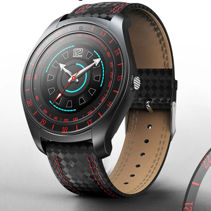 Спортивные smart watch 1 54 дюймов полный сенсорный экран мужские умные часы сердечный