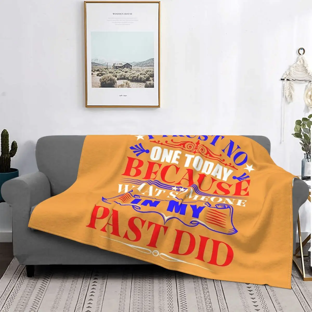 

Я не доверяю никому-manta a quadros para cama, colcha de lana, 135