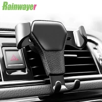 universal gravity car mount for mobile phone holder car air vent clip stand cell phone gps support for iphone 7 samsung huawei