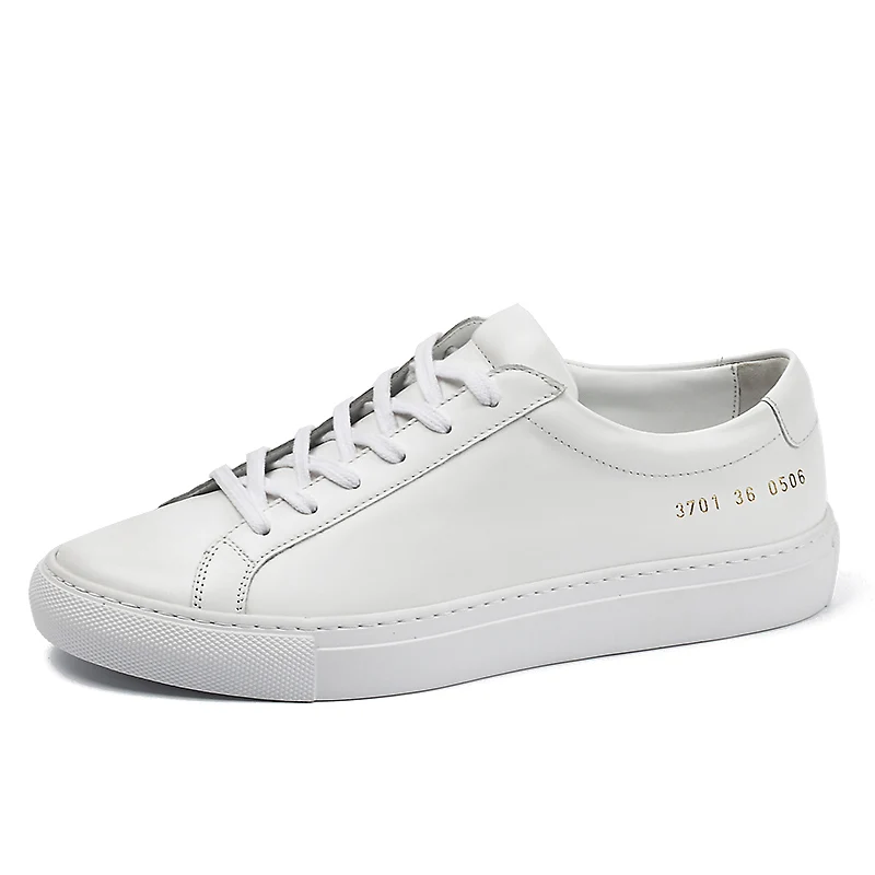 DN3835-White Donna-in/дышащие женские кроссовки на плоской подошве из натуральной кожи; коллекция года; сезон лето; модная повседневная обувь на шнуровке; цвет белый, черный, розовый; женская обувь - Цвет: DN3835-White