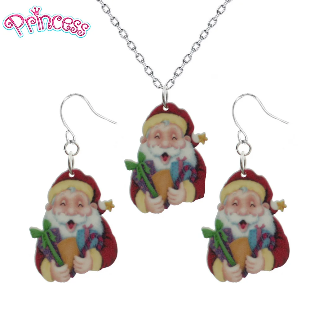 Новинка модное ожерелье PrinSis для девочек подарок на Рождество подвеска в виде