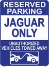 Знак парковочный Jaguar, отличный подарок, новый офисный магазин, Декор для дома, настенный знак, 12x9 дюймов