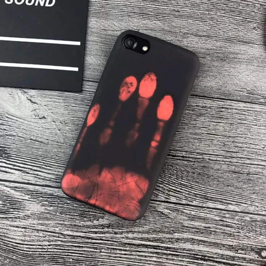 Магический чехол-телефон с термочувствительным изменением цвета для iPhone 11 Pro Max XS 8 7 6 Plus теплозащитный кокон.