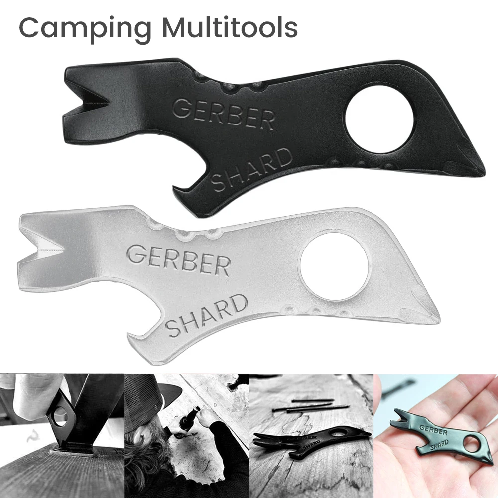 Брелок для ключей Мультитул 7 в 1 отвертка Outdools мини-ключ открывалка бутылок