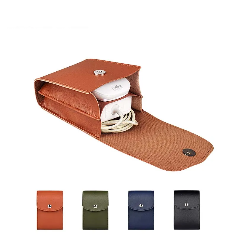 Многофункциональные дорожные цифровые сумки для хранения из ПУ пустой