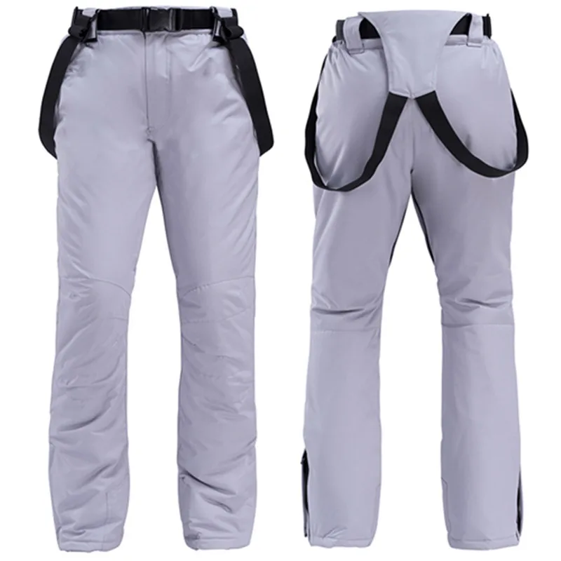 Ski Pants For Men And Women Outdoor Windproof Waterproof Warm Couple Winter Snowboard Trousers Brand | Спорт и развлечения