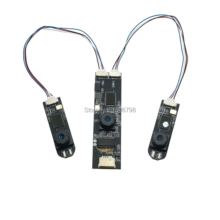 Промышленный Мини HD UVC Plug Play Разделенный экран три изображения одновременно 60FPS USB