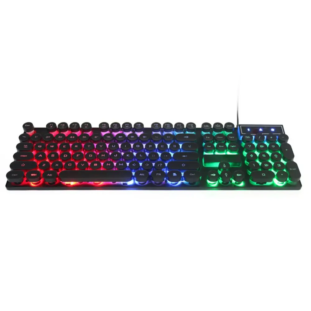 

Desktop Wired Gaming Keyboard Mechanical Keyboard for Computer PC Gamer Ergonomic Design Plug And Play Computer Accessories