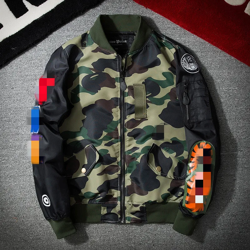 Прилив бренд Air Force куртка пилота для мальчиков на весну и осень пара Бейсбол