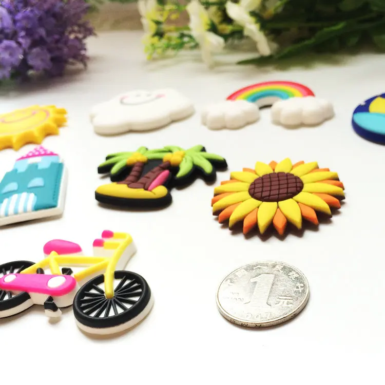 Облака Радуга moon ПВХ Магнитные наклейки для холодильника Doningd на утином пуху с