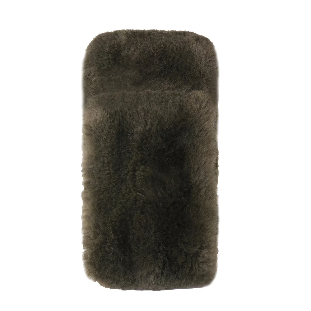 Мягкий плюшевый чехол для телефона милый Модный зимний ударопрочный Меховой Xiaomi