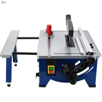 small woodworking table saw cutting machine multi function power tool dust free sawing wood board miter cutting board circul